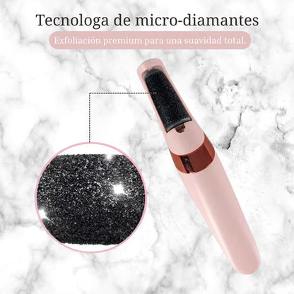Removedor de callos Pro - Recargable con LUZ LED